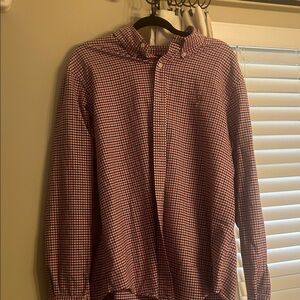Ralph Lauren red and blue checkered button up